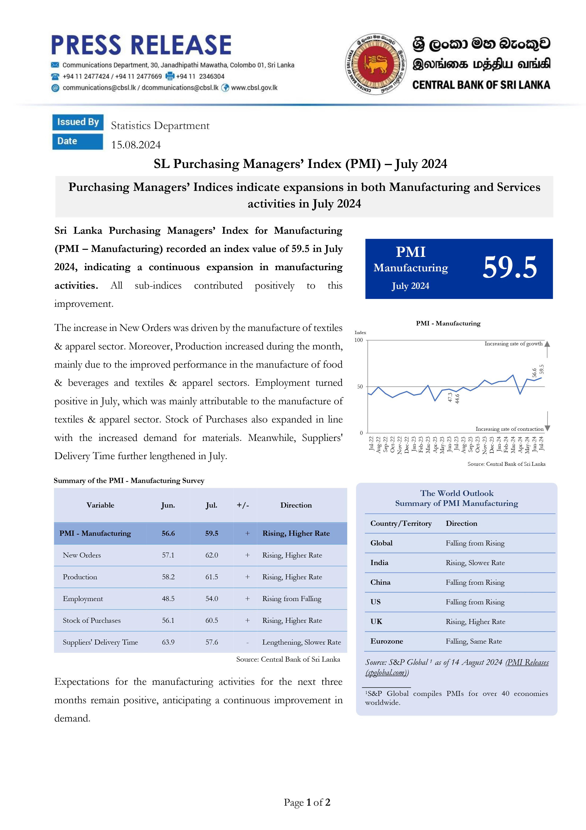 Press Release PMI July 2024 En images 0