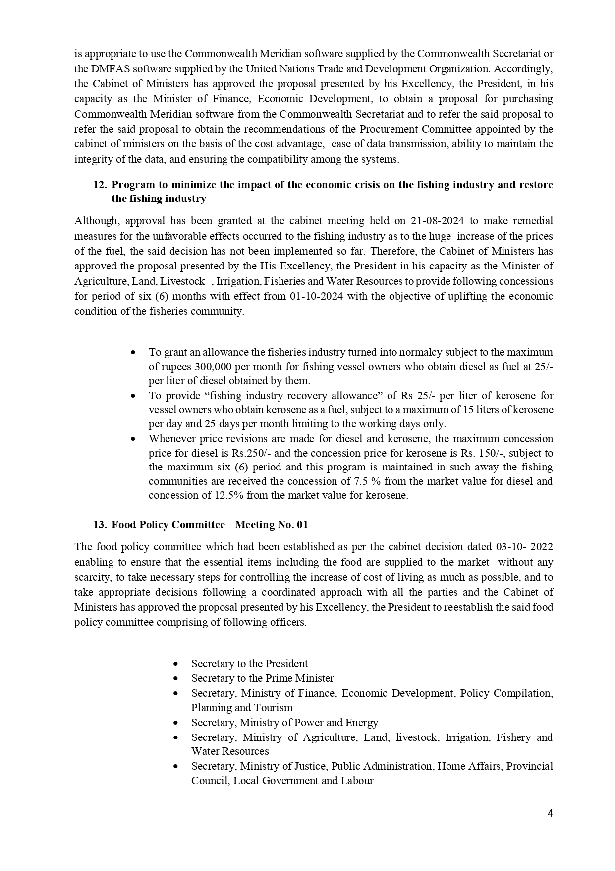 Cabinet Decisions on 14.10.2024 E 1 page 0004