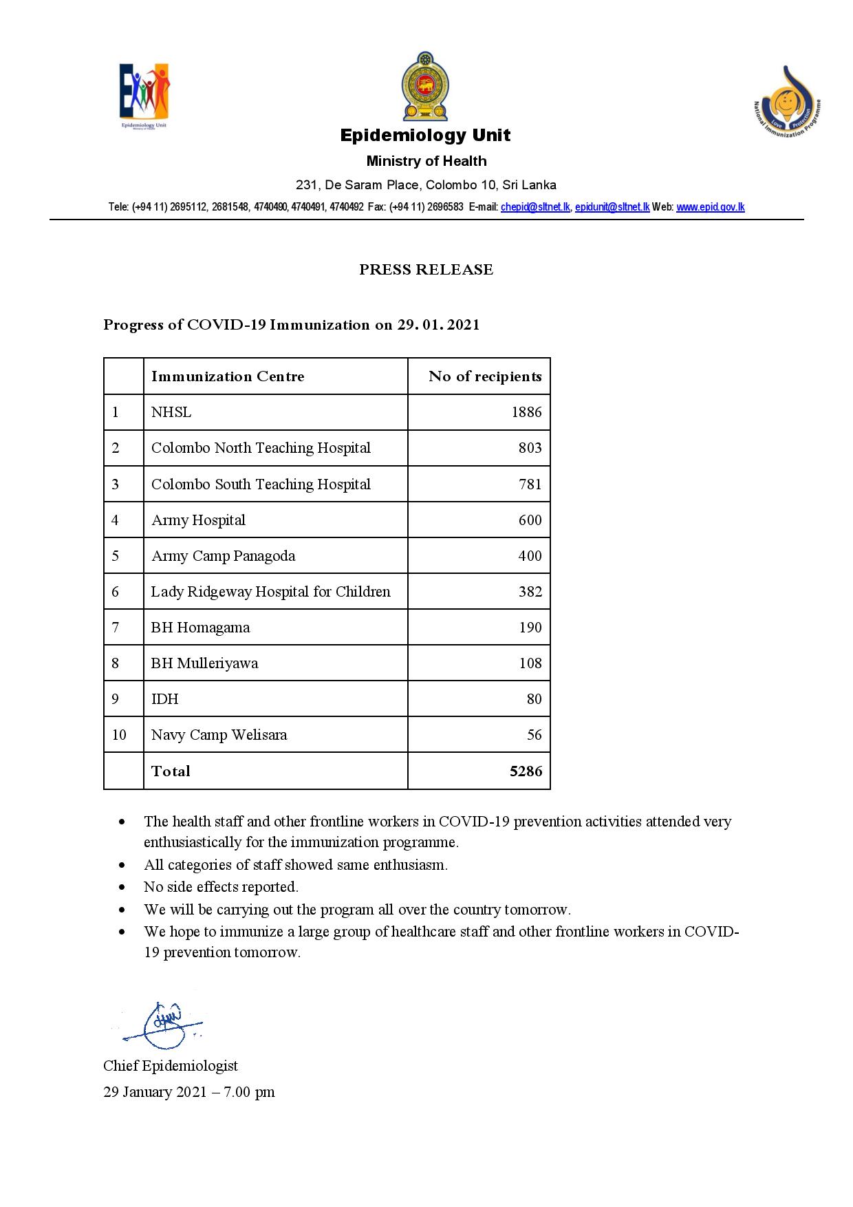 COVID Immunization Progress of Day 1 page 001