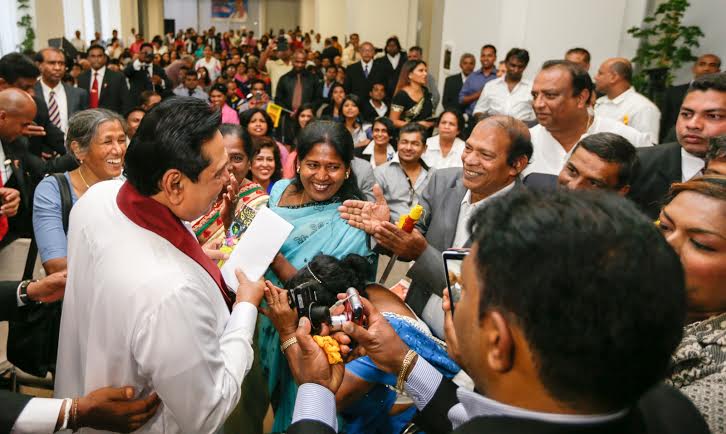 President met the Sri Lankan community in Italy at Hotel Cavalieri in Rome 3