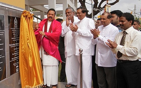 President declared open the new building complex at Chavakachcheri hospital