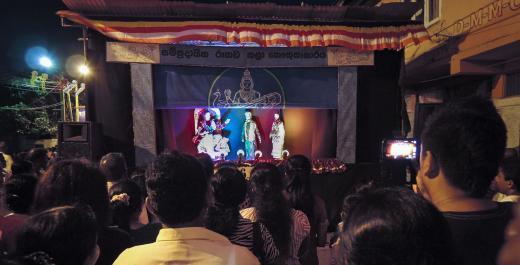 Waning profitability keeps Sri Lankan youth from puppetry