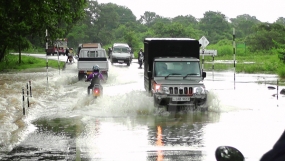 Six accidents in expressways due to rainy weather