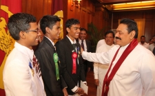 President felicitates winners of  Intel ISEF 2014