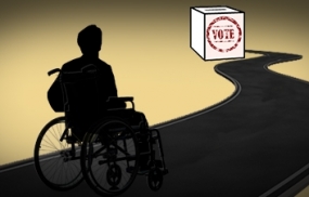 Special facilities for the disabled for voting