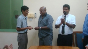 FFSL Donates 100,000/- to Ex Referee Z. A. Osman for Heart Surgery