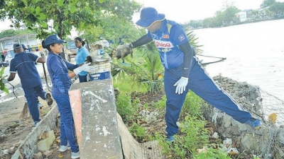 Clean-up in Batticaloa town