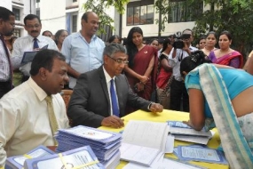 Medical camp held at Provincial Councils and Local Government Ministry