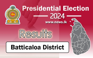 Batticaloa District- Postal Votes