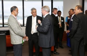 PM meets business community in New Zealand
