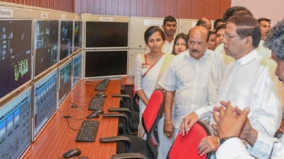 President&#039;s  visit to Mahaweli  Centre in Polgolla