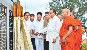 India develops Most Ven. Maduluwawe Sobitha Thera Village in A’pura