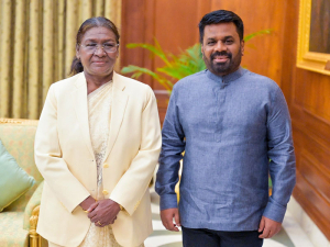 Discussions between Indian and Sri Lankan Presidents on Strengthening Long-Term Friendship