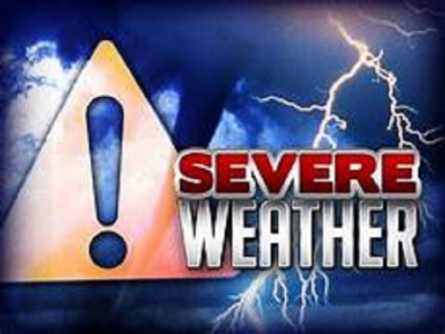 Severe weather warnings from Met Department