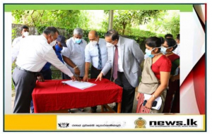 Construction of Werellawatta Covid-19 Treatment Center begins