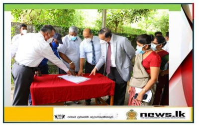 Construction of Werellawatta Covid-19 Treatment Center begins