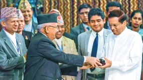 BIMSTEC Chairmanship handed over to President