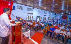 Fulfilling the promise made by the President, a new auditorium for Malwana Al Mubarak Central College