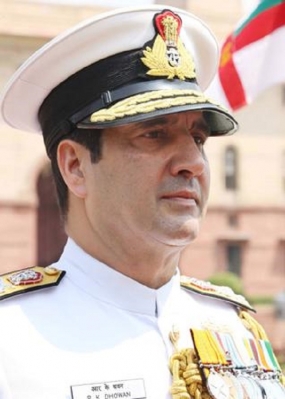 Admiral  R.K. Dhowan takes over as new Indian Navy Chief