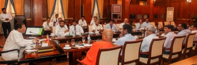 President discusses the Deegavapi Sacred City Development Project