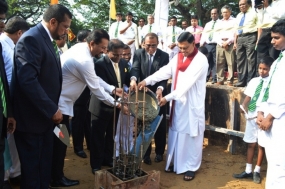 Construction begins on  Isipathana College Swimming Pool