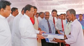 Development of MaduruOya right bank this year – President