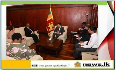    South African High Commissioner to Sri Lanka calls on Minister of Foreign Affairs