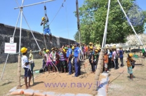 Commendable contribution from SLN to the 9th National Scout Jamboree