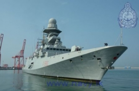 Italian Naval Ship &#039;Carabiniere&#039; arrives in the island