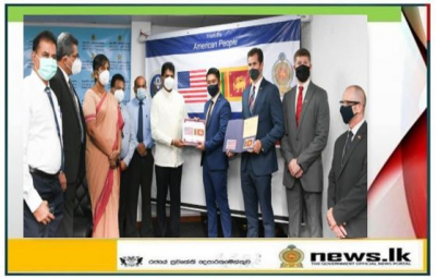 US Government donates Rs. 13 million worth PCR test kits to Sri Lanka