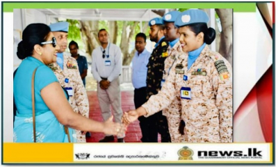 Head of Mission and Force Commander of UNIFIL Major General Aroldo Lâzaro and visits Sri Lankan Peace Keeping troops 