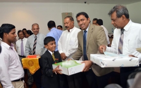 Distributing cash vouchers for school uniforms from Dec. 01