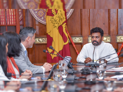 ADB Delegation Meets President Dissanayake, Pledges Continued Support for Sri Lanka’s Economic Development