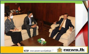 Chinese Ambassador pays a courtesy call on the Minister of Foreign Affairs