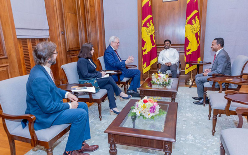 British High Commissioner Pays Courtesy Call on President Anura Kumara Dissanayake