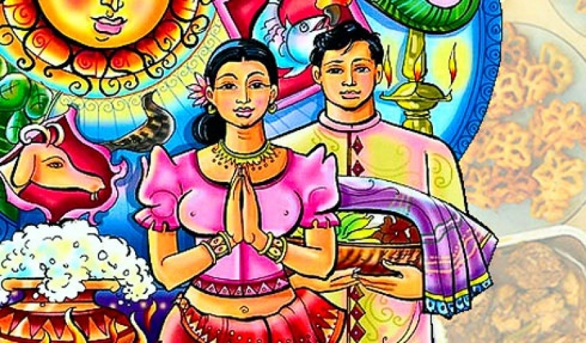Sinhala and Hindu New Year today