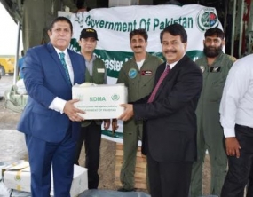 Third Pakistani cargo plane carrying flood reliefs arrived