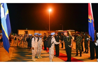 243 Army personnel depart to Mali for  peacekeeping