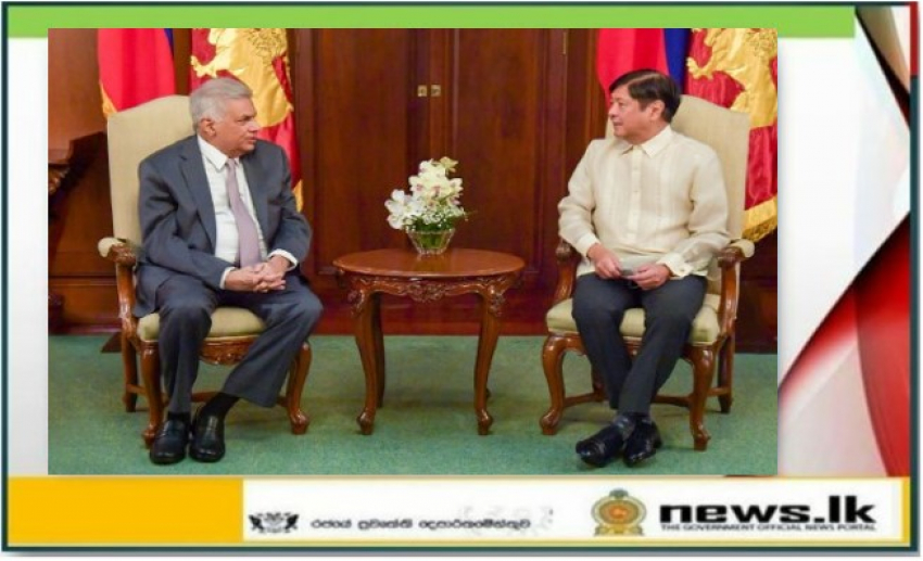 President Wickremesinghe meets Philippine President