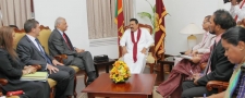 President ​Rajapaksa ​ welcomes Commonwealth Secretary-General Kamalesh Sharma