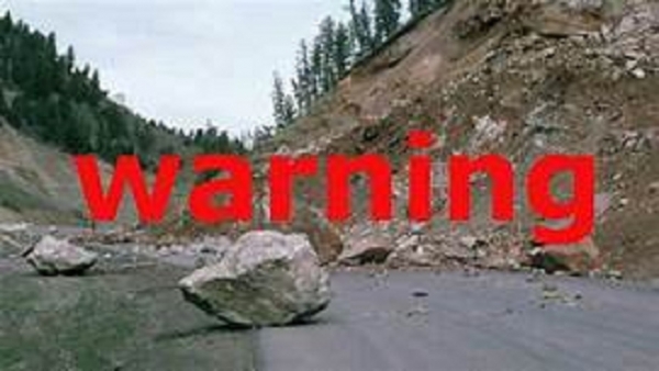 Landslide warnings due to South-West monsoon
