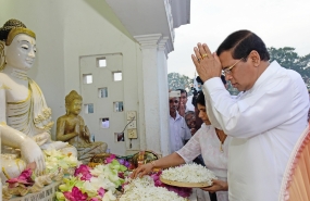 President joins Pichcha Mal Pooja