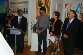 Lester Ruhunuhewa – A Sri Lankan Artist as Guest in Germany