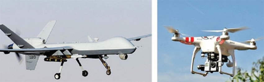 Gazette banning UAVs, drones