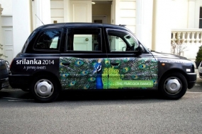 Sri Lanka Tourism launch a mega Taxi Advertising Campaign in UK