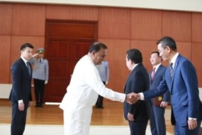 Ambassador Dr. Karunasena Kodituwakku Presents Credentials in Mongolia