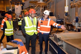 PM and delegation visits Fortum