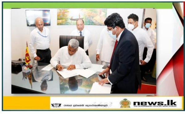 Minister Prasanna Ranatunga assumes duties as the Chief Government Whip