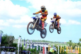 Colombo Super Cross 2017 flagged off  in Welisara