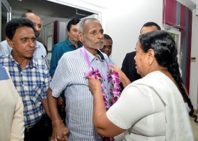 Sunil Mihindukula felicitated